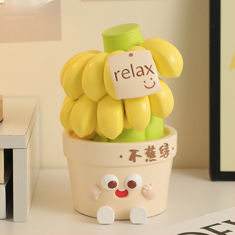 Biuro stalo dekoras nerimo mažinimui ir emocinei stabilumui (Medžiaga: derva; Stilius: paprastas ir šiuolaikiškas; Verslo dovana)