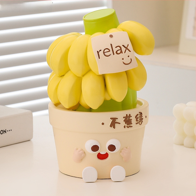 Biuro stalo dekoras nerimo mažinimui ir emocinei stabilumui (Medžiaga: derva; Stilius: paprastas ir šiuolaikiškas; Verslo dovana)