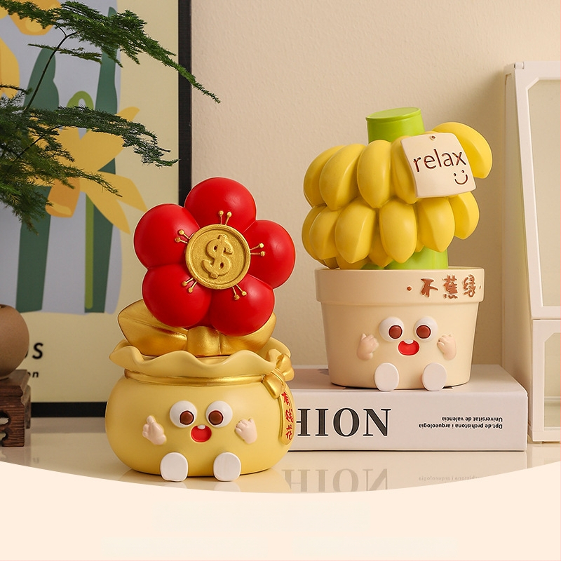 Biuro stalo dekoras nerimo mažinimui ir emocinei stabilumui (Medžiaga: derva; Stilius: paprastas ir šiuolaikiškas; Verslo dovana)