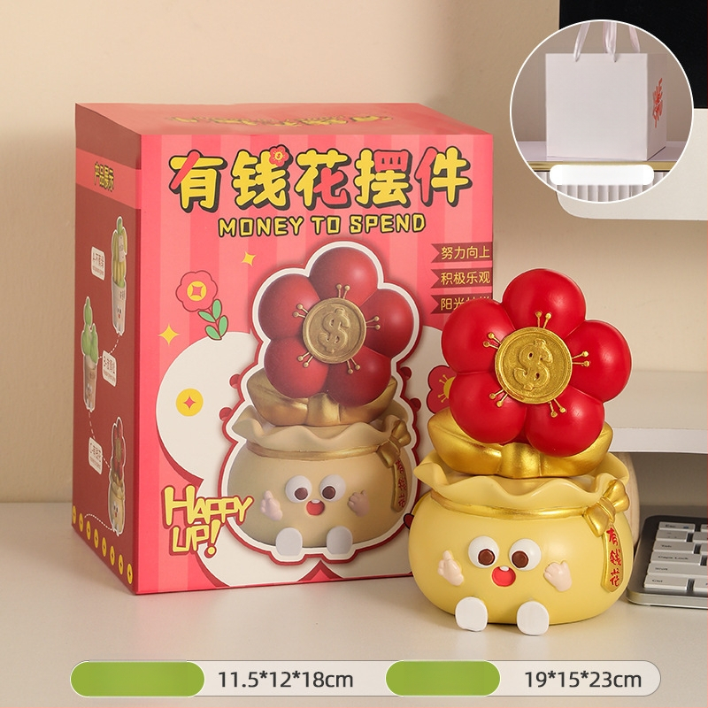 Biuro stalo dekoras nerimo mažinimui ir emocinei stabilumui (Medžiaga: derva; Stilius: paprastas ir šiuolaikiškas; Verslo dovana)