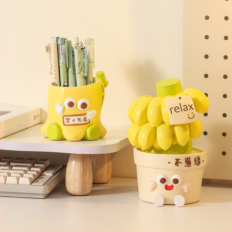 Biuro stalo dekoras nerimo mažinimui ir emocinei stabilumui (Medžiaga: derva; Stilius: paprastas ir šiuolaikiškas; Verslo dovana)