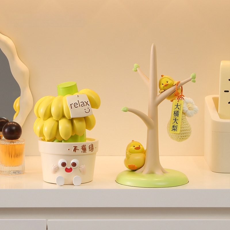 Biuro stalo dekoras nerimo mažinimui ir emocinei stabilumui (Medžiaga: derva; Stilius: paprastas ir šiuolaikiškas; Verslo dovana)