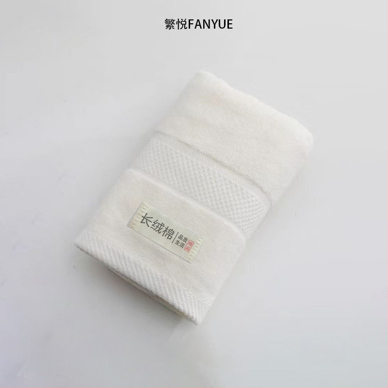 Pamut arc- és testtörölköző, vastagított, puha, nagyon nedvszívó, 100D szál, egyszerű szövés