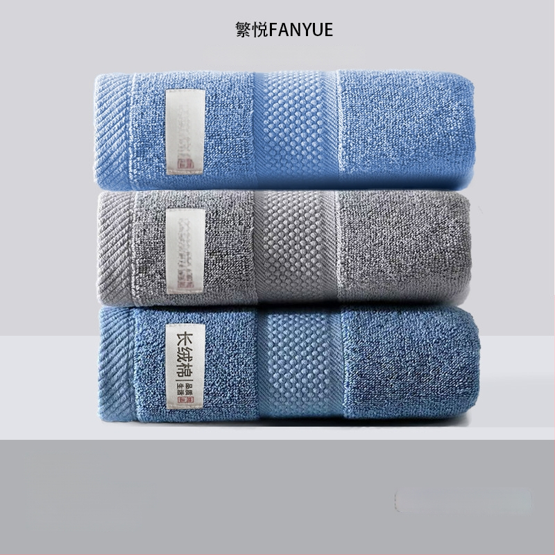 Pamut arc- és testtörölköző, vastagított, puha, nagyon nedvszívó, 100D szál, egyszerű szövés