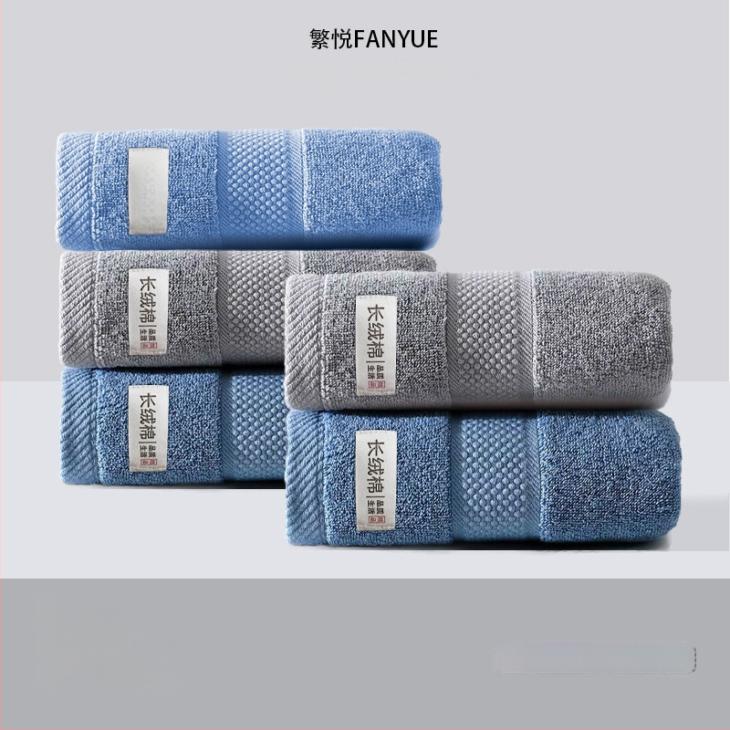 Pamut arc- és testtörölköző, vastagított, puha, nagyon nedvszívó, 100D szál, egyszerű szövés