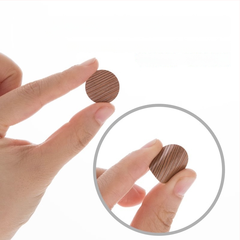 PVC самозалепващи капачета за дупки от винтове за шкафове и гардероби — декоративни, прахозащитни стикери, 1 бр.