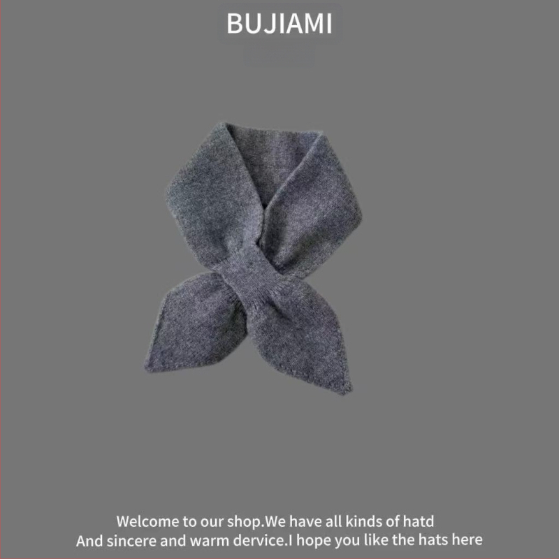 Vilnonis šalikas, universalus, žiemos šiluma, spalvotų tinklelio raštas, tie-dye apdaila — Bajia Rice