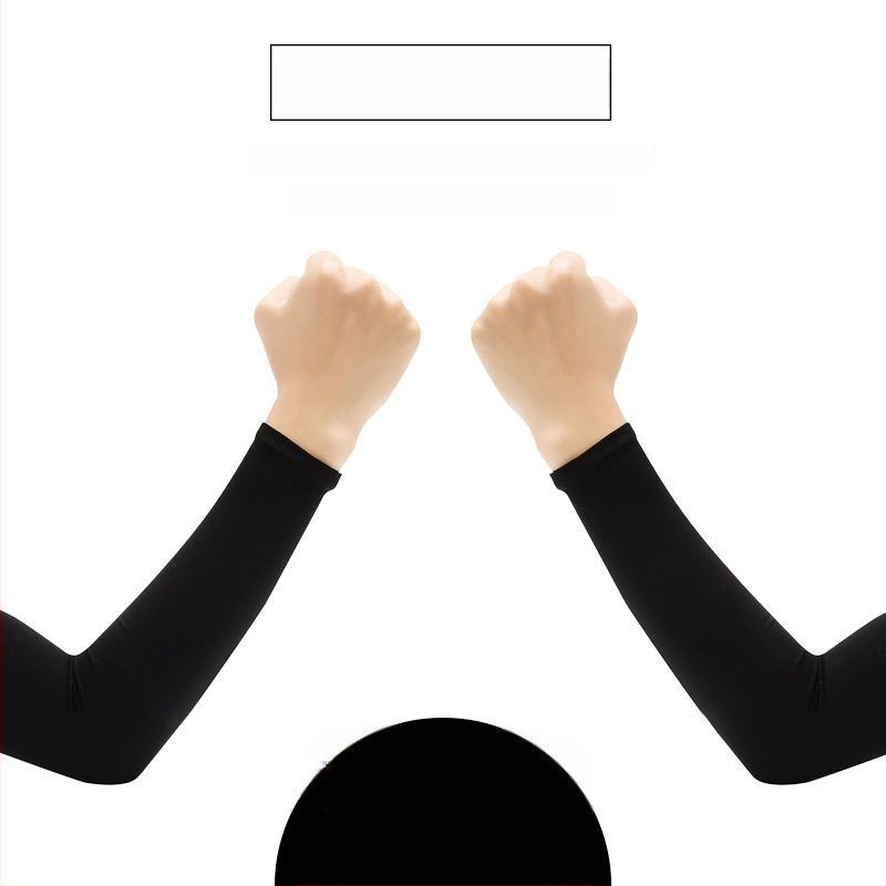 Unisex saules aizsardzības roku piedurknes vasarai, garas, 100% kokvilna