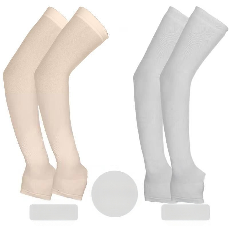 Unisex saules aizsardzības roku piedurknes vasarai, garas, 100% kokvilna