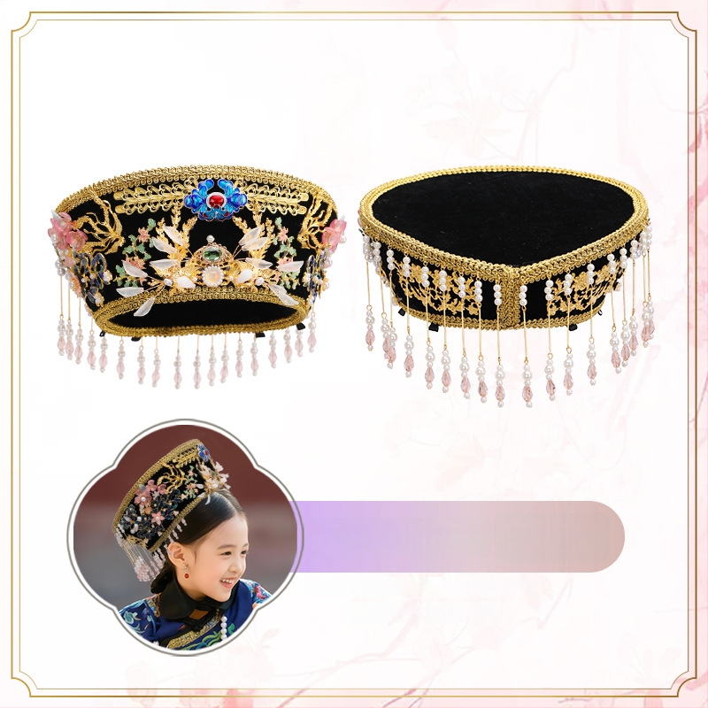 Детски аксесоар за коса | марка Wanyuefang | ръчна изработка | стил: деца, античен/ретро | материал: сплав | вид: ленти за глава и ластици