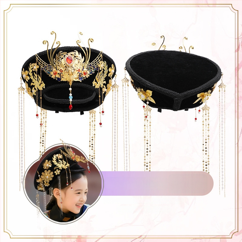 Детски аксесоар за коса | марка Wanyuefang | ръчна изработка | стил: деца, античен/ретро | материал: сплав | вид: ленти за глава и ластици