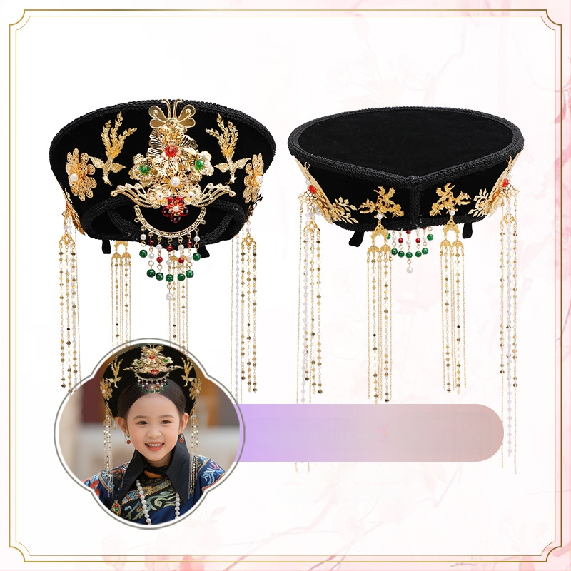 Детски аксесоар за коса | марка Wanyuefang | ръчна изработка | стил: деца, античен/ретро | материал: сплав | вид: ленти за глава и ластици