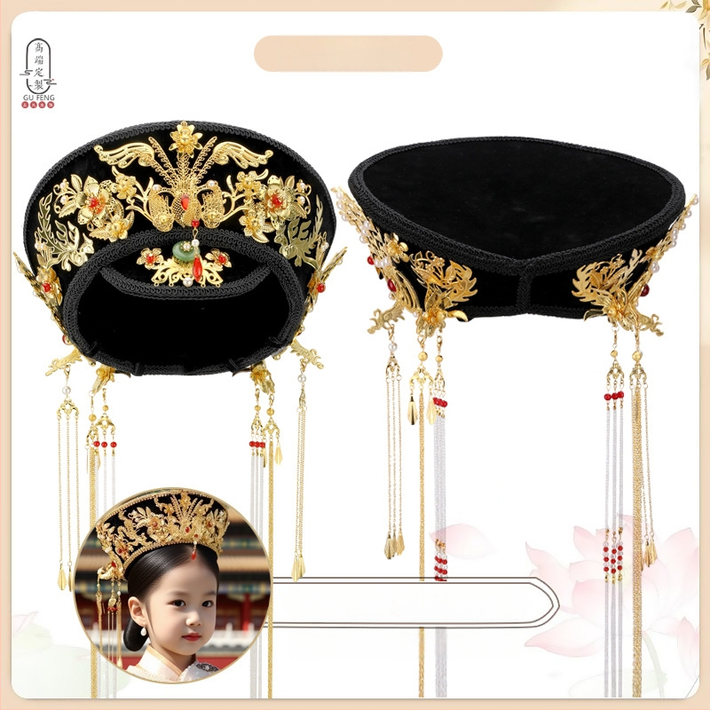 Детски аксесоар за коса | марка Wanyuefang | ръчна изработка | стил: деца, античен/ретро | материал: сплав | вид: ленти за глава и ластици