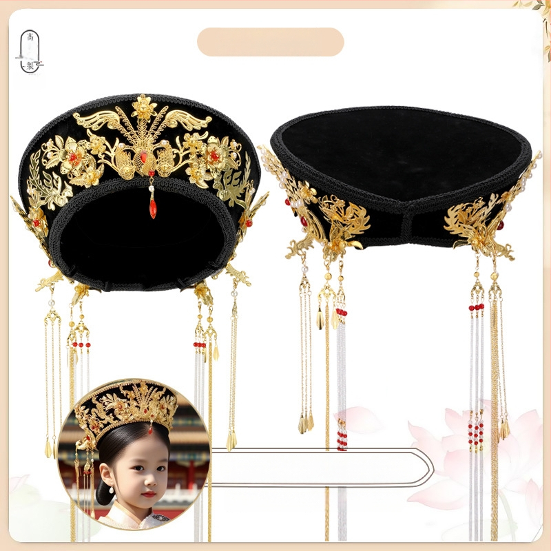 Детски аксесоар за коса | марка Wanyuefang | ръчна изработка | стил: деца, античен/ретро | материал: сплав | вид: ленти за глава и ластици