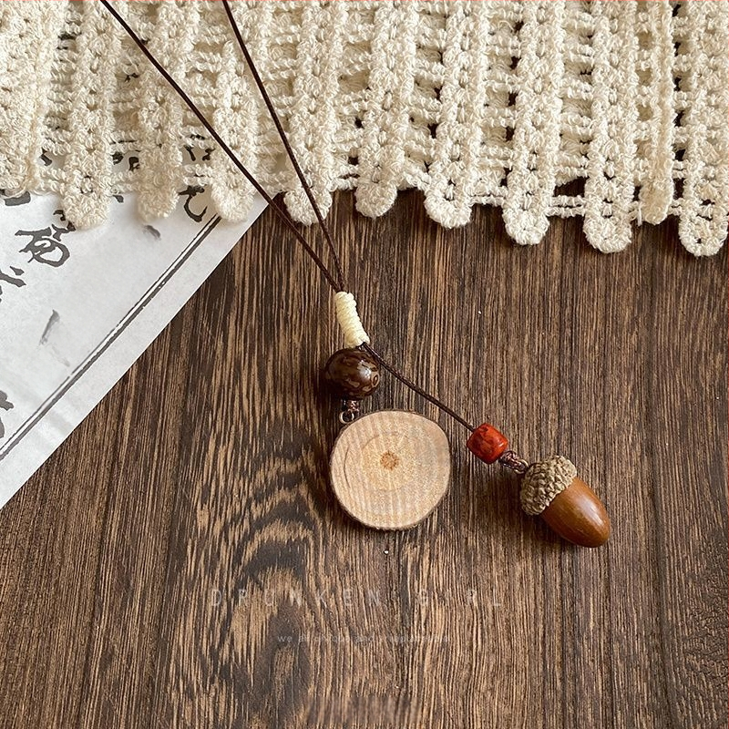 Ilga sieviešu kaklarota ar ģeometrisku piekari, korejiešu stila, cinka sakausējums, pavasaris 2025