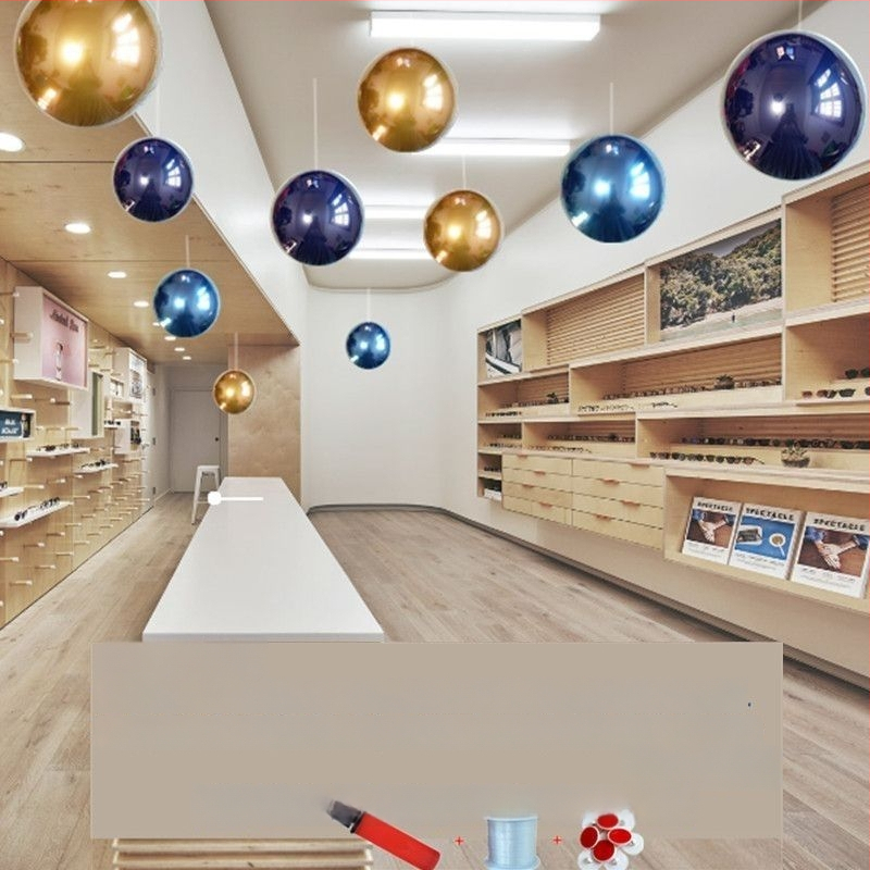 Balionas, Apskritos formos popierinis balionas, Falling Earth, Nacionalinės dienos kabama dekoracija, Dviejų sluoksnių 2-in-1