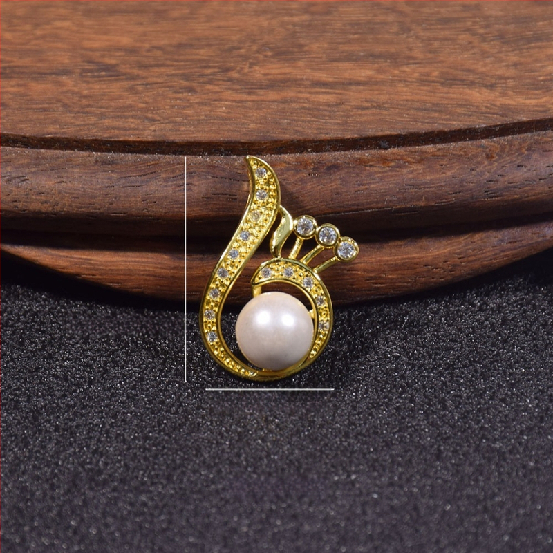 Kriauklių karoliukų geometrijškas pakabukas grandinėlė, įkvėpta korėjietiško stiliaus, poliruota danga