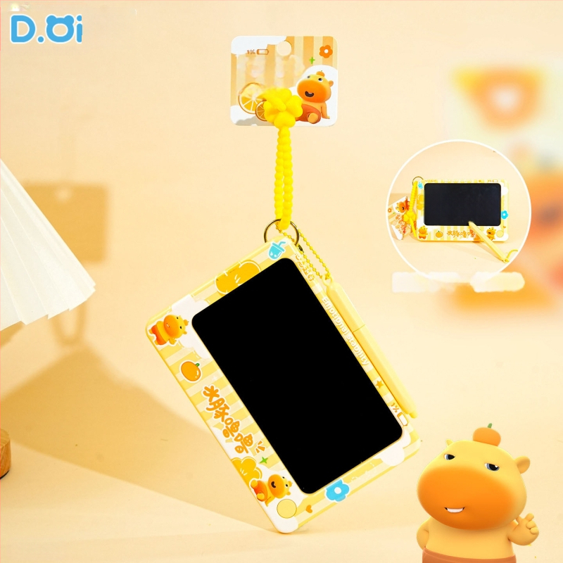 Capybara Lulu võtmehoidja – Squishy Bubble, karikatuurne stiil, sulam + PVC, litsentsitud IP