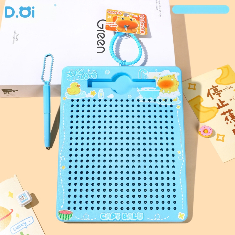 Capybara Lulu võtmehoidja – Squishy Bubble, karikatuurne stiil, sulam + PVC, litsentsitud IP