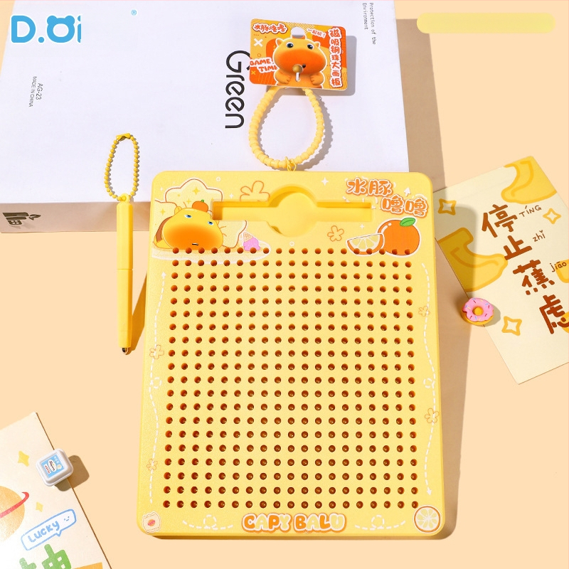 Capybara Lulu võtmehoidja – Squishy Bubble, karikatuurne stiil, sulam + PVC, litsentsitud IP