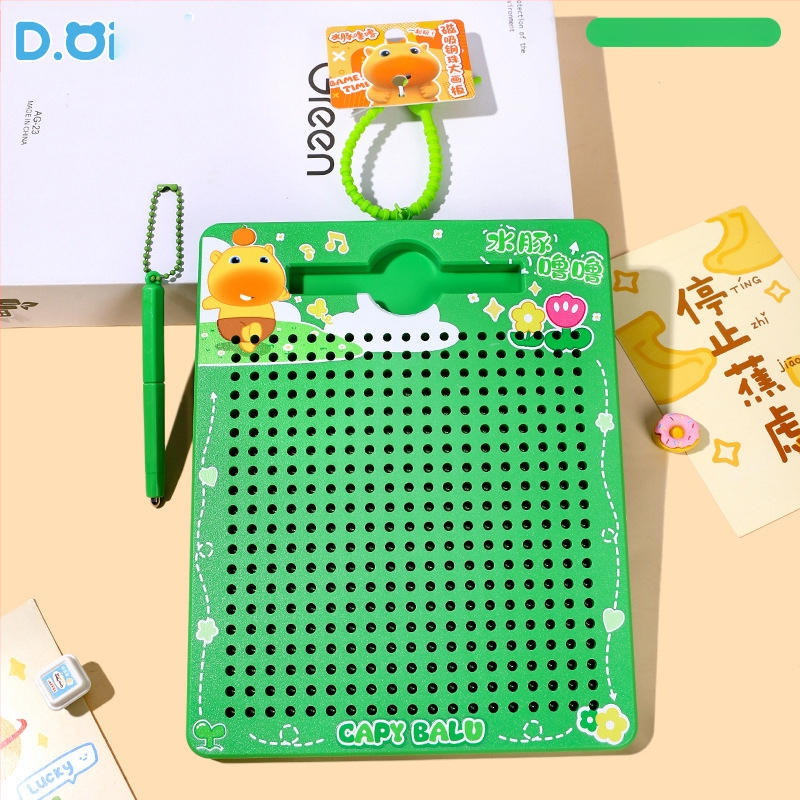 Capybara Lulu võtmehoidja – Squishy Bubble, karikatuurne stiil, sulam + PVC, litsentsitud IP