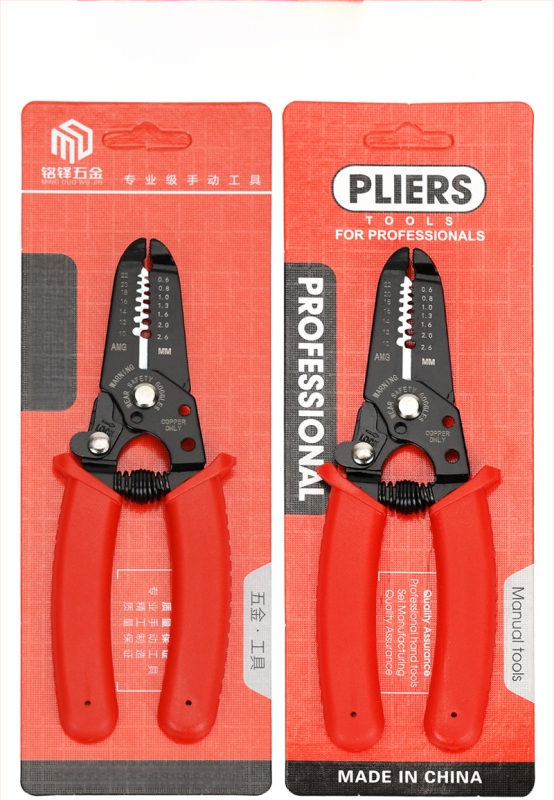 Daugiafunkcinės kabelių krimpavimo replės, manganinis plienas, elektrikams, aukšta kietumas, žnyplių tipas