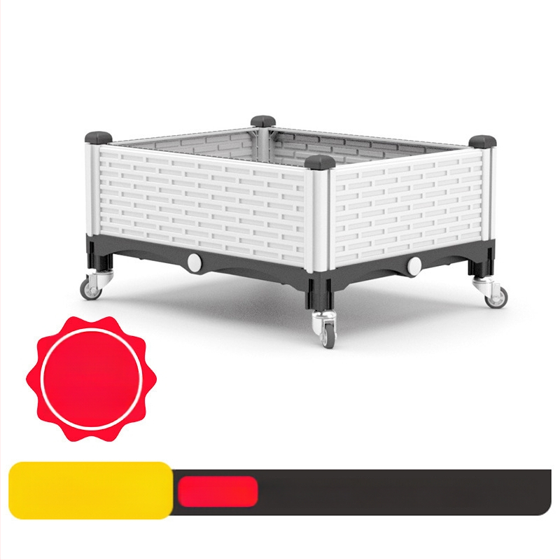 Plastmasas puķu pods ar nordiska stila, piemērots grīdai, injekcijas veidots, elpojošs un izturīgs