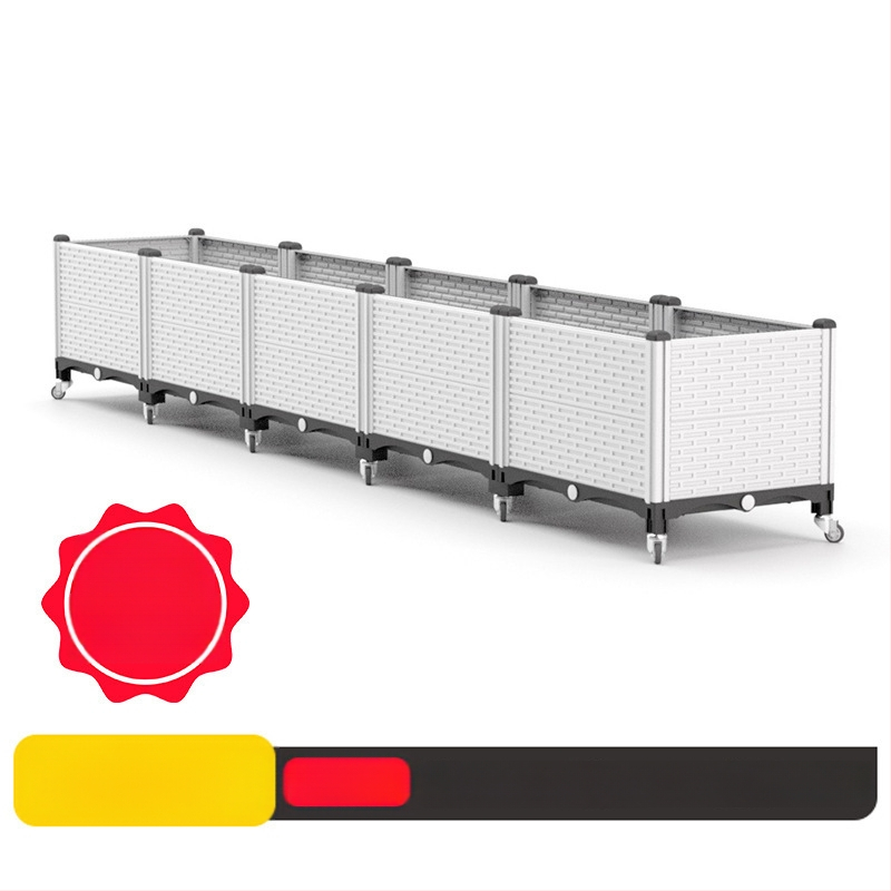 Plastmasas puķu pods ar nordiska stila, piemērots grīdai, injekcijas veidots, elpojošs un izturīgs