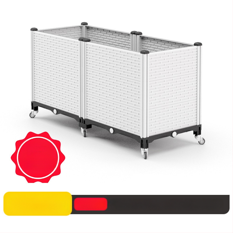 Plastmasas puķu pods ar nordiska stila, piemērots grīdai, injekcijas veidots, elpojošs un izturīgs