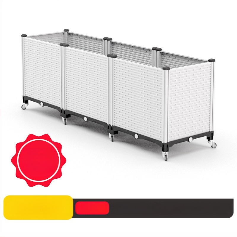 Plastmasas puķu pods ar nordiska stila, piemērots grīdai, injekcijas veidots, elpojošs un izturīgs