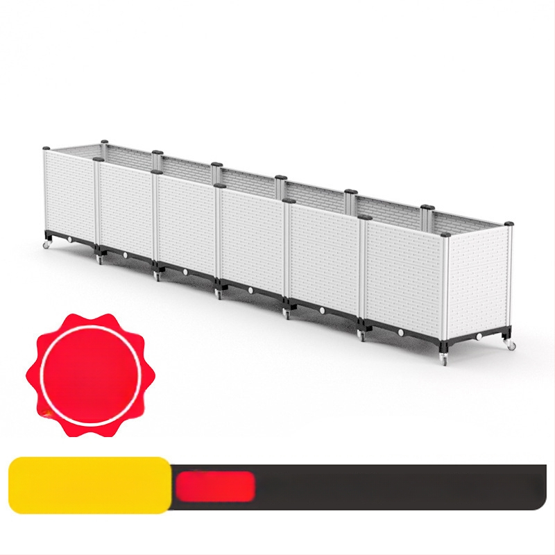 Plastmasas puķu pods ar nordiska stila, piemērots grīdai, injekcijas veidots, elpojošs un izturīgs