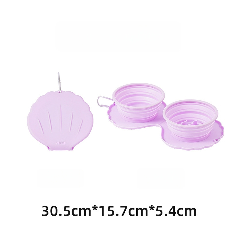 Set ZEZE de boluri pentru hrană și apă, din oțel inoxidabil, pentru pisici (Material: oțel inoxidabil; Brand: ZEZE; Destinat: pisicilor; Categorie: hrană pentru animale)