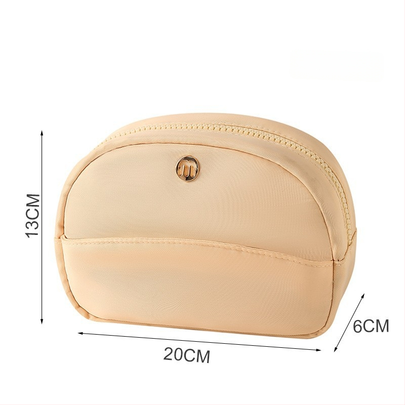 Najlon kozmetička torbica, vodootporna, prozračna, višefunkcionalna, zatvarač