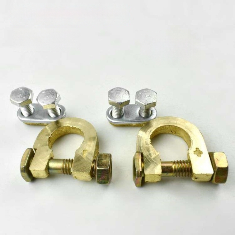 Baterijos terminalo jungtis – gryno vario laikiklis automobilių akumuliatoriui, Modelis 1, Prekės ženklas Lanyi