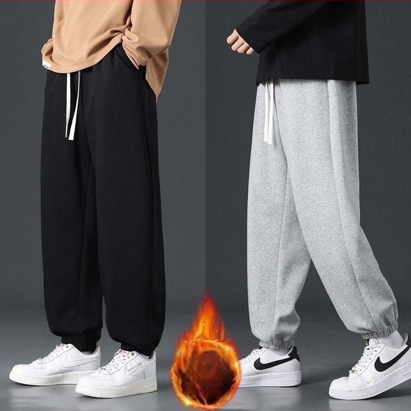 Vyrinės kelnės su fliso pamušalu, tiesus kirpimas, aukštas liemuo, tankus audinys, kvėpuojanti bambuko pluošto ir poliesterio mišinio