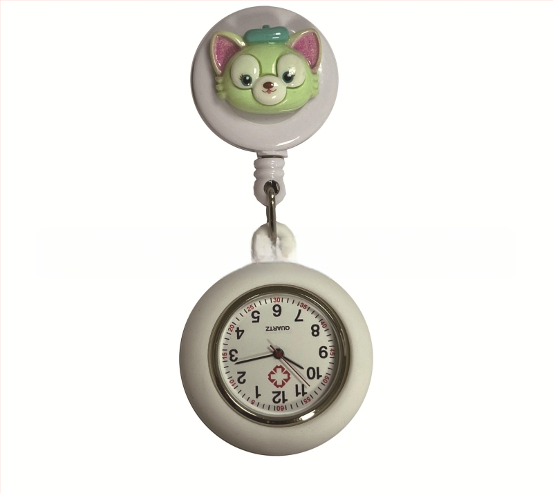 Kišeninis laikrodis su ištraukiamu riešeliu, pasaulio laikas, kvarcinis judesys Huachen SL39, korpusas iš lydinio