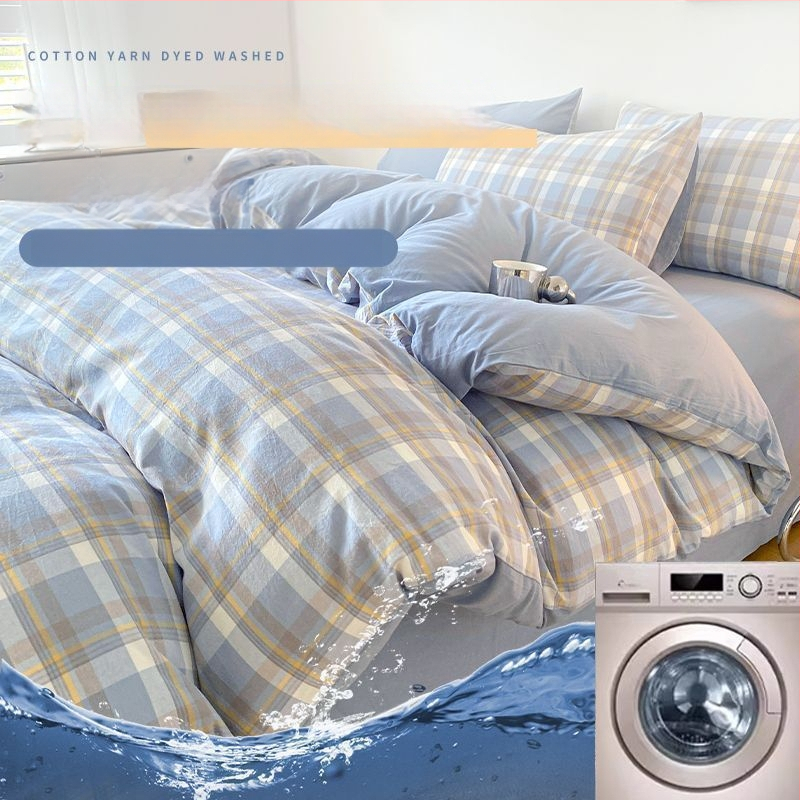 Pima medvilnės antklodės užvalkalas, plokščias mezgimas, tie-dye raštas, mielas stilius