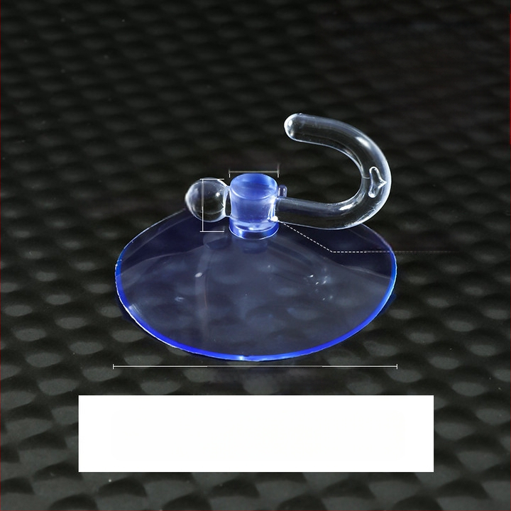 Plastikinis siurbimo kabliukas, minimalistinio dizaino, tvirtinimas prie sienos, 5 kg maksimali apkrova