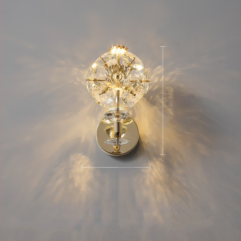 Nordinė sieninė lempa su LED, 220V, tinkama svetainei ir koridoriui, prekė Sheng bangrong