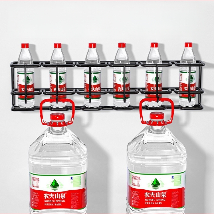 Sieninis skėtinių laikiklis įėjimui, su šešiais lygiais, reikalingas montavimas