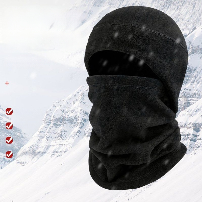 Flīšu sporta cepure un kakla šalle – brīvā laika stilā, svītru raksts, ārā lietošanai