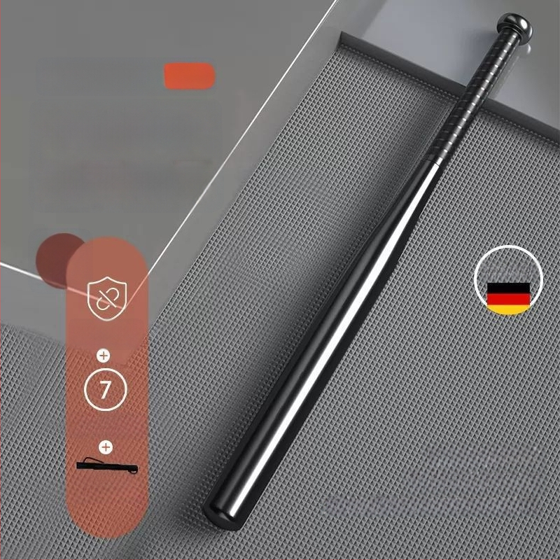 Beisbolo lazda, automobilio savigynos lazda, namų naudojimui, metalo lydinio storesnis dizainas