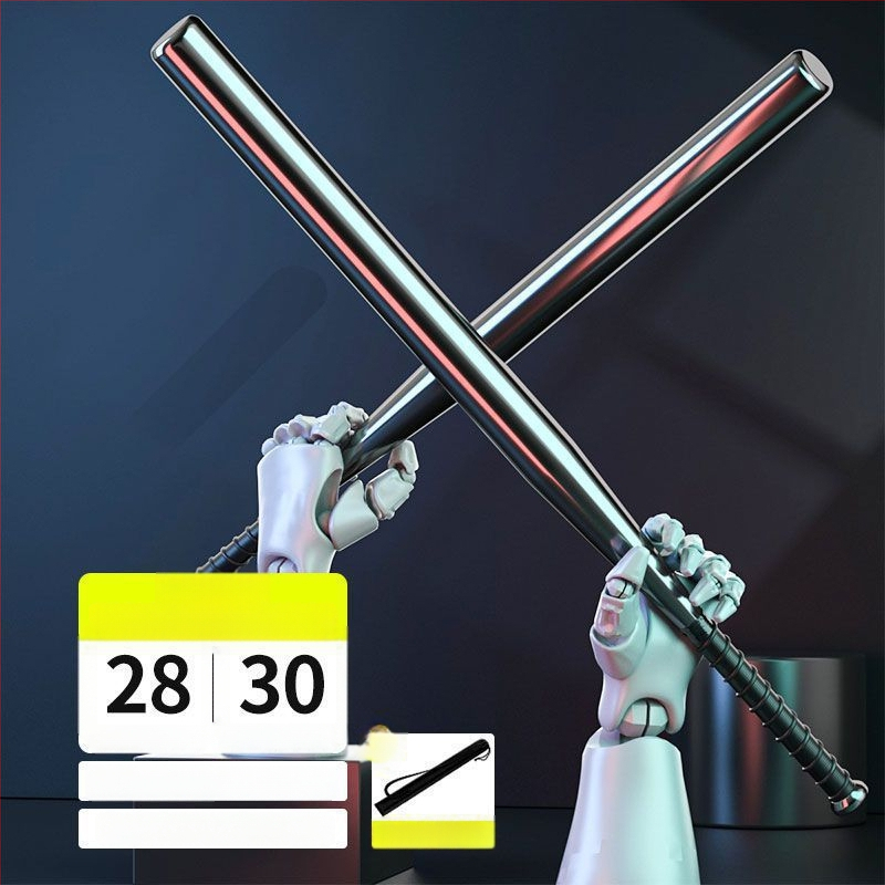 Beisbolo lazda, automobilio savigynos lazda, namų naudojimui, metalo lydinio storesnis dizainas