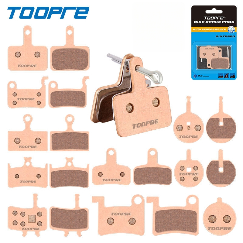 TOOPRE метална синтерована дискова накладка за велосипеди — планински и пътни велосипеди и електрически скутери