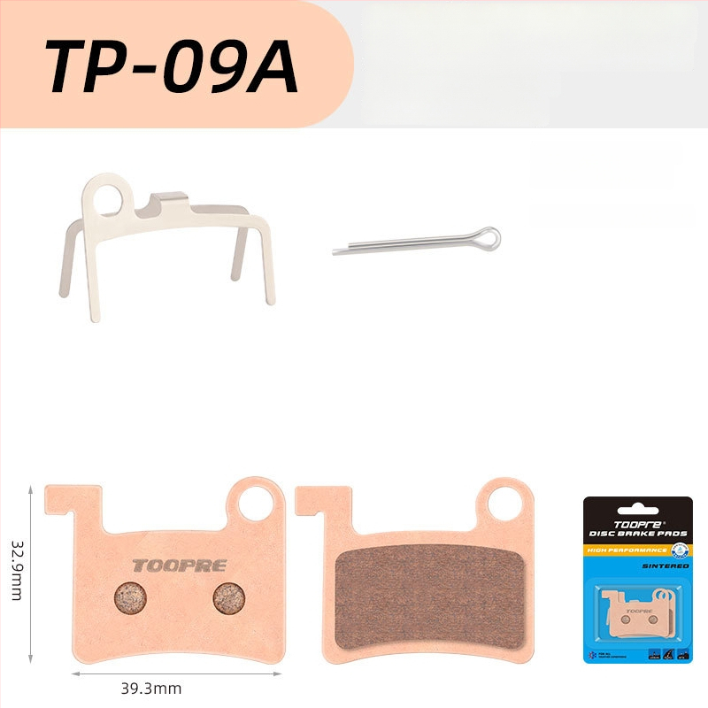 TOOPRE метална синтерована дискова накладка за велосипеди — планински и пътни велосипеди и електрически скутери