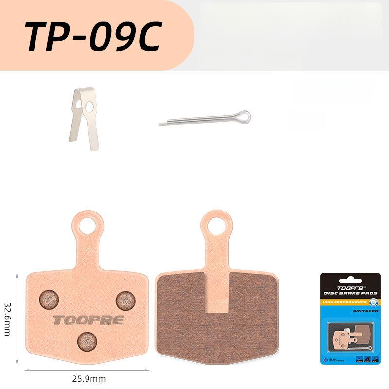 TOOPRE метална синтерована дискова накладка за велосипеди — планински и пътни велосипеди и електрически скутери