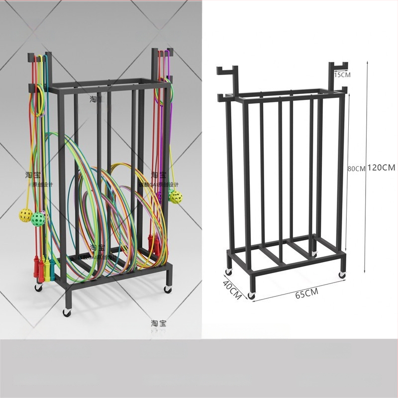 Šešių lygių sieninis kabinamas laikymo stovas kelionėms