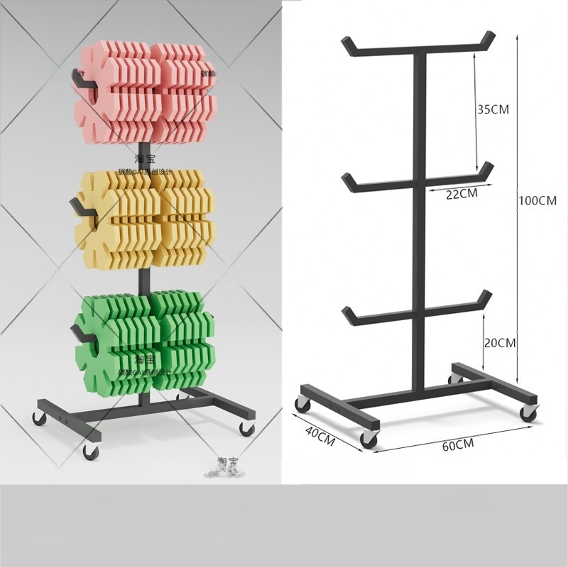 Šešių lygių sieninis kabinamas laikymo stovas kelionėms