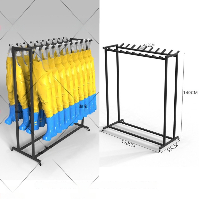 Šešių lygių sieninis kabinamas laikymo stovas kelionėms