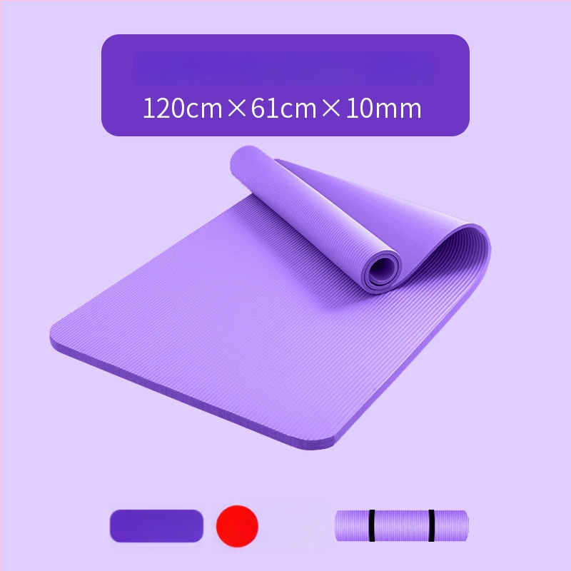 Joga prostirka za ples i praksu kineskog plesa, kućna upotreba, s blokovima, debljina 10 mm